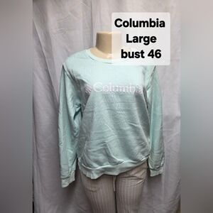Columbia Mint Green Crewneck Sweatshirt